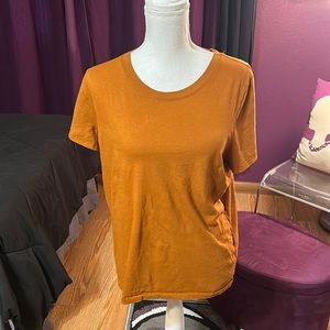 Madewell tee, sz L, cinnamon